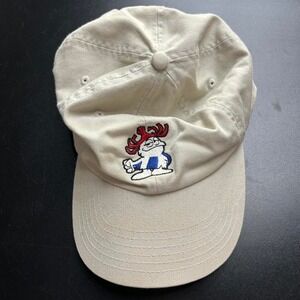 Vintage Y2K St. Ursula  Kool Aid Man Tan Adjustable Strap Buckle Back Hat